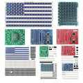 5in1 DIY Soldering Practice Kit Large USA Flag, SOP8 Chip Practice Board, CD4017 Green, 0603 Red & 0606 Blue SMD/SMT Kits for Beginners & Soldering Skill Mastery Let You Master Welding Skills