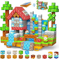 Magnetic Blocks, Magnetic Building Blocks,STEM Constructions Magnet Blocks for Kids, Boys and Girls Age 3+ Years Old, Building Toys Gifts for Kids 84PCS 1" Large Size