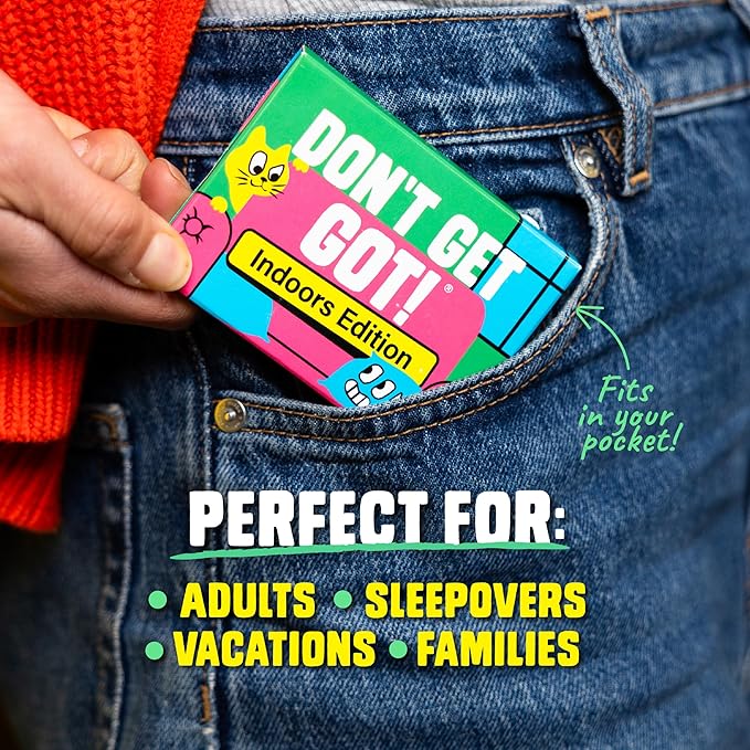 Big Potato Don't Get Got: Indoor Edition | Award Winning Secret Missions Party Game for Adults and Family