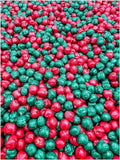 Colored Chickpeas for Sensory Play and Sensory Bins - Many Different Seasonal Colors (4 Cups, Christmas1)