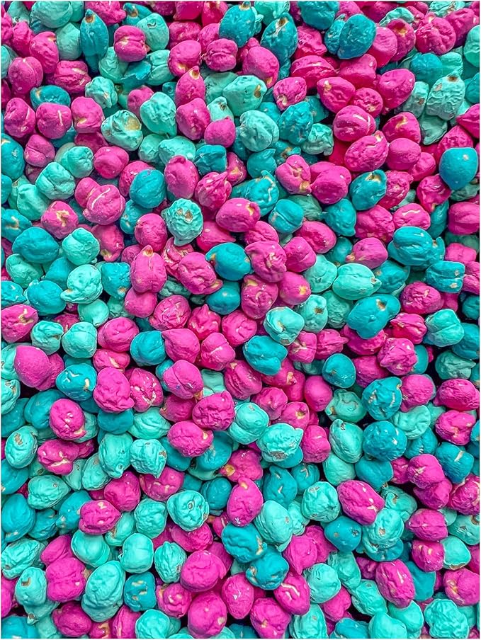 Colored Chickpeas for Sensory Play and Sensory Bins - Many Different Seasonal Colors (2 Cups, Summer 1)