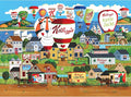 RoseArt - Kellogg's - Hot Air Balloon Celebration - 1000 Piece Jigsaw Puzzles for Adults