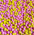 Colored Chickpeas for Sensory Play and Sensory Bins - Many Different Seasonal Colors (2 Cups, Lemonade)
