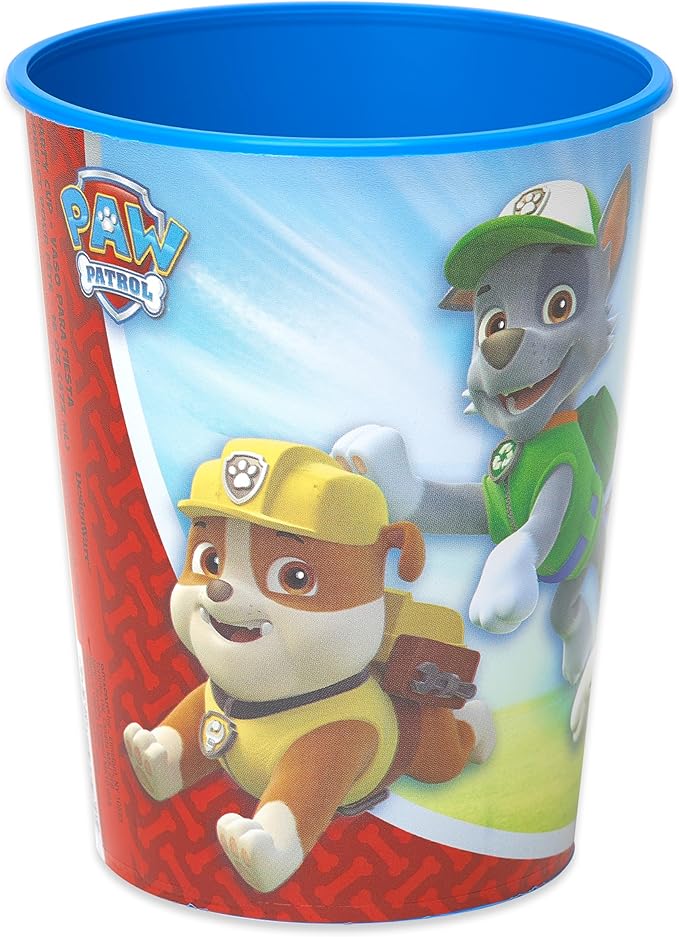 American Greetings Paw Patrol Party Supplies, 16 oz. Reusable Plastic Party Cups (12-Count)