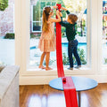 FlexTrack 5000 Flexible Race Car Track for Kids Toy with Suction Cups Compatible with Hot Wheels and Diecast 1/64th Cars and More 15 Feet Long Rolls Up Portable Racetrack (Rocket Red)