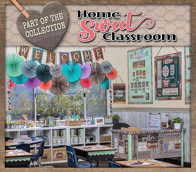Teacher Created Resources Painted Wood Magnetic Mini Pocket Charts (14" x 17")
