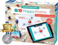 Happy Atoms Magnetic Molecular Modeling Introductory Set | Intro to Atoms, Molecules, Bonding, Chemistry | Create 508 Molecules | 73 Activities | Plus Free Educational App for iOS, Android