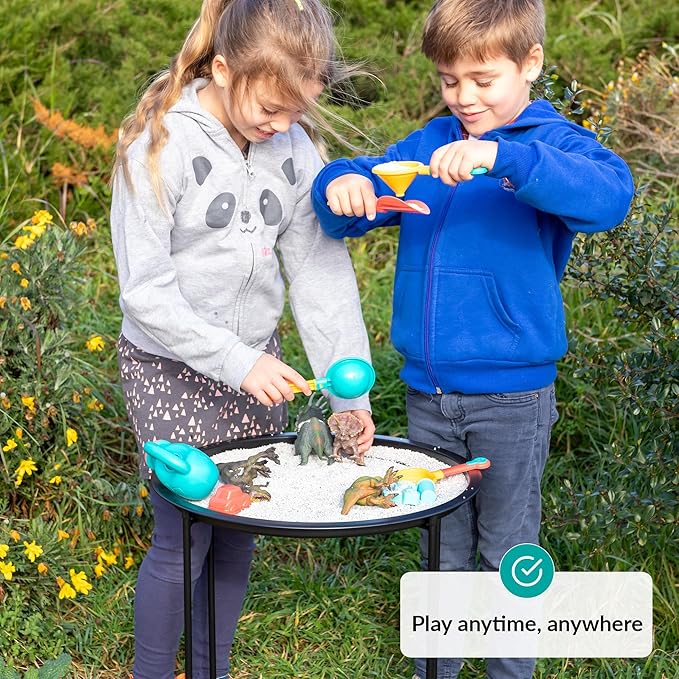 Tuff Tray for Sensory Play | Tuff Tray with Stand for Kids | Sensory Table for Sand & Water Exploration | Kids Play Table | Indoor & Outdoor Activities | Playtray for Classroom