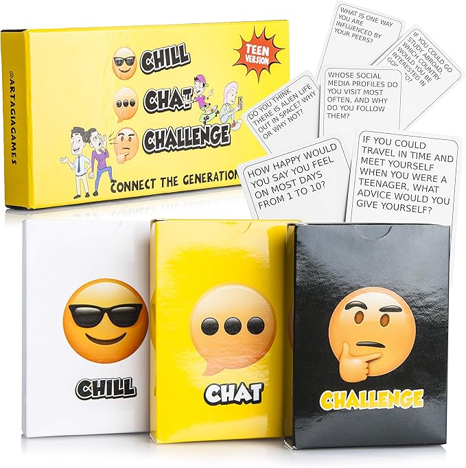 Fun Social Skills and Therapy Game for Adults and Teenagers: CBT Family Game for Therapeutic Conversations and Better Relationships. Counseling Tool