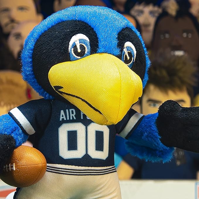 Bleacher Creatures Air Force Falcons The Bird 10" Mascot Plush Figures - A Mascot for Play or Display