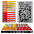 EEEEE 10 Kinds 250pcs Assorted Type TO92 Transistors PNP NPN Bipolar Power Transistor Assortment Kit with A1015 BC327 S8550 2N2907 2N3906 C1815 BC337 S8050 2N2222 2N3904 (250pcs 10 Models)