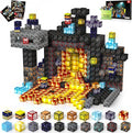 150PCS Magnetic Blocks-Magnetic Building Blocks Magnet Toys Set Stacking Cave World with Magnet Construction Toys STEM Sensory Gift for Kids Toddlers Boys & Girls Birthday Gifts Ages 3+