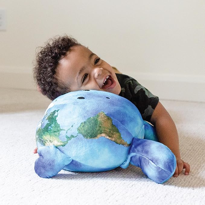 Celestial Buddies Our Precious Planet | 16" Soft Stuffed Plush, Fun Planet Facts & Climate Change Tag for Kids – STEM Learning, Educational Gift, Classroom & Homeschool Science Space Astronomy | 0+