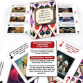 THINK2MASTER Family Conversations & Story Starter Playing Cards - Fairytale Edition 54 Cards with Fun Family Friendly Questions & Images. Play Games, Start Conversation & Storyteller - Family Game