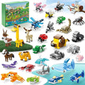 30 Packs Party Favors for Kids, 888 PCS Animal Building Blocks Mini Sets Party Favors for Goodie Bags Stuffers Classroom Prizes Return Gifts Birthday Bulk Gifts for Boys Girls Student Ages 6+