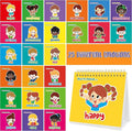 Emotions Flip Chart, 25 Different Feelings with Coping Skills-Learn to Identify Various Moods, Cartoon Faces Emotions for Kids with Autism, ADHD -Emotion Flipbook for Therapy, Home Use