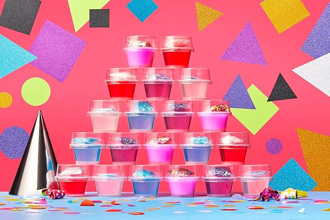 Elmer’s Gue Premade Slime Slime Kit Includes Fun Unique Add-Ins Party Pack 20 Count
