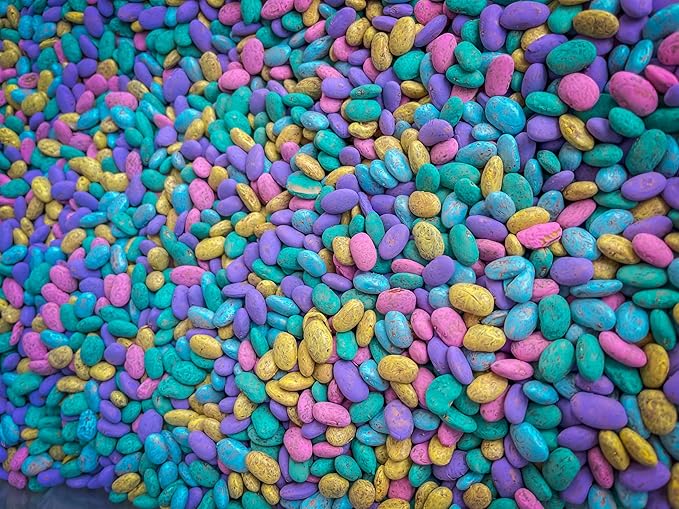 Colorful Sensory Bin Filler Themed and Seasonal Beans (Pastel, 4 Cups)
