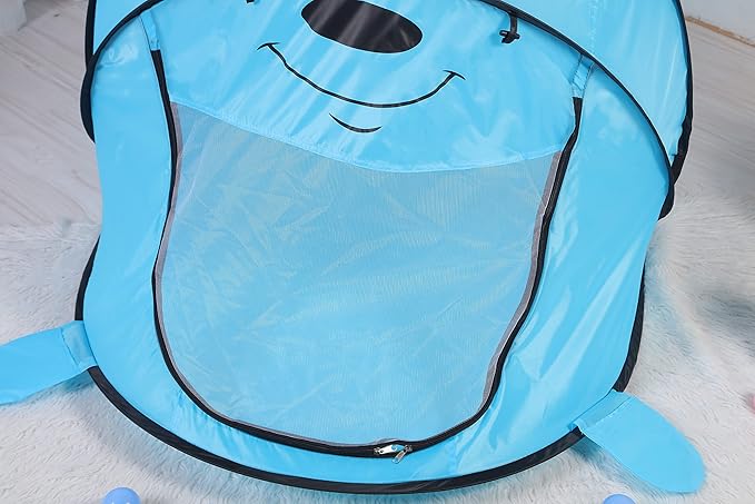 Kids Play Tents – Collapsible Tent for Boys Girls Gift - Large Foldable Playhouse Indoor/Outdoor Fun - Pop up Tent Toys for Age 1 and up Child Birthdays Presents (MK Mouse)