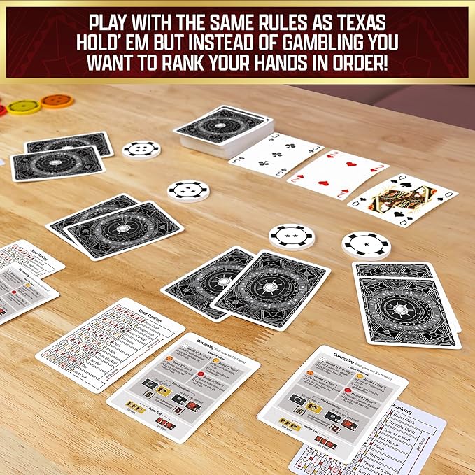 Thames & Kosmos The Gang | Co-operative Poker | Family Game Night | Strategy Game | Ages 10+