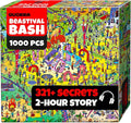 QUOKKA 1000 Piece Puzzle for Adults and Teens – Animal Bash Adult Jigsaw Puzzles with Hidden Secrets & Audio Story – Detailed Visual Puzzle Game for Focus & Relaxation with Twist – FSC Certified Gift