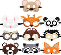 CiyvoLyeen Party Animals Felt Masks Jungle Farm Forest Animals Theme Birthday Party Favors Party Supplies for Boys or Girls