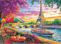 Puzzles for Adults 500 Pieces,Eiffel Tower Paris & Ship Puzzle for Adult,Recycled Cardboar Jigsaw Puzzles 500 Pieces for Kids Adults Seniors,Puzzles for Family Game Nights, 20.5 x 15 in