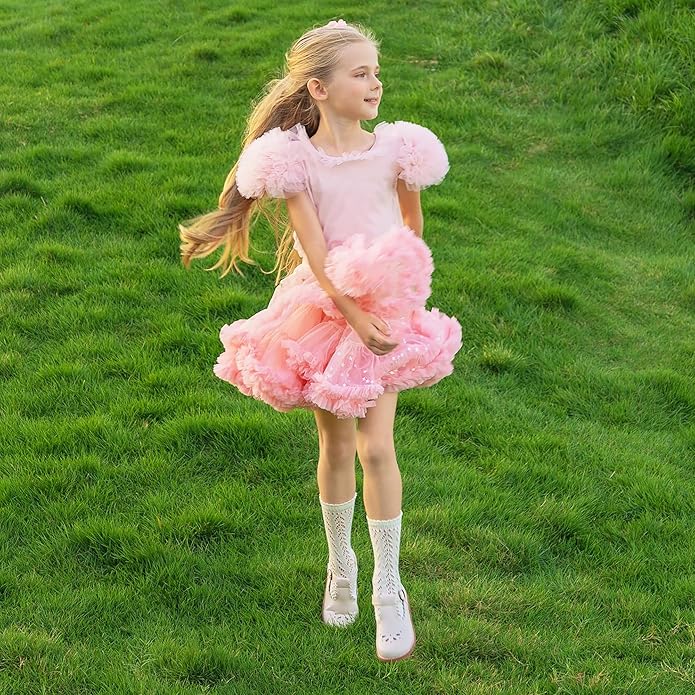 Felix & Flora Toddler Little Girl Mary Jane Dress Shoes - Ballet Flats for Girl Party School Shoes