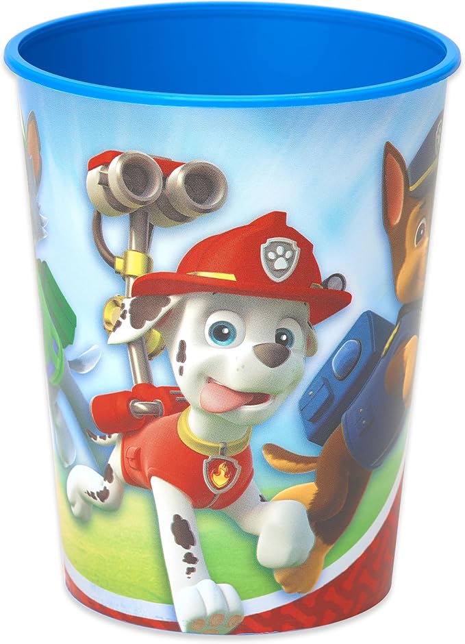 American Greetings Paw Patrol Party Supplies, 16 oz. Reusable Plastic Party Cups (12-Count)