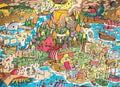 Cross & Glory - Scurvy Scallywags: Pirate Festival Fun - 1000 Piece Jigsaw Puzzle for Adults & Kids 12+ | Whimsical | Vibrant Island Adventure | Magical Puzzle Challenge | 19.25"x 26.625"