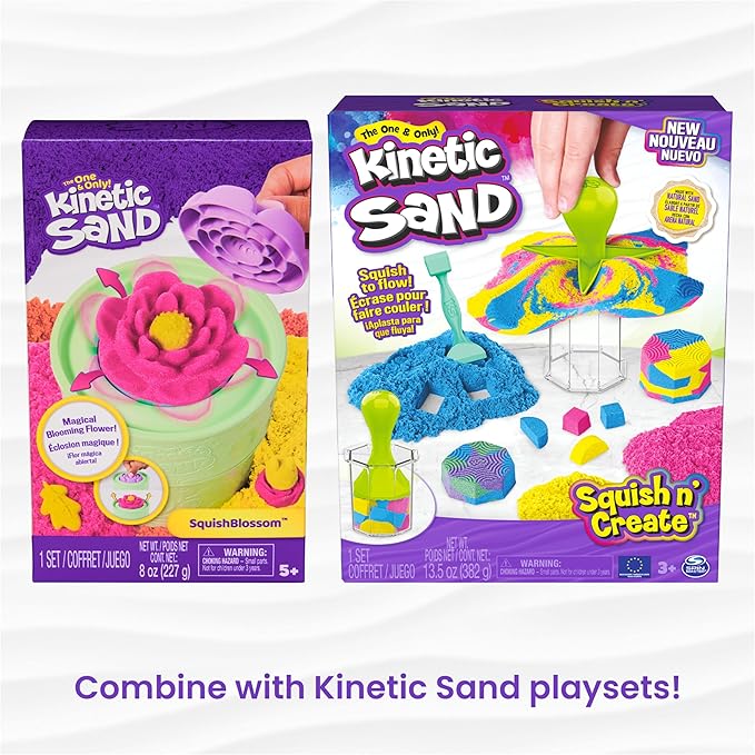 Kinetic Sand, 2.5lbs Purple Play Sand, Moldable Sensory Toys for Kids, Resealable Bag (Packaging May Vary), for Ages 3 and up