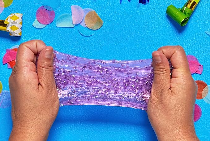 Elmer’s Gue Premade Slime Slime Kit Includes Fun Unique Add-Ins Party Pack 20 Count