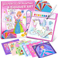 JoyCat Paint with Water Coloring Books, Art & Craft Activity, Princess No Mess Art for Kids Ages 4-8, Craft Kits & Supplies, DIY Creative Activity, Presents for Girls & Boys