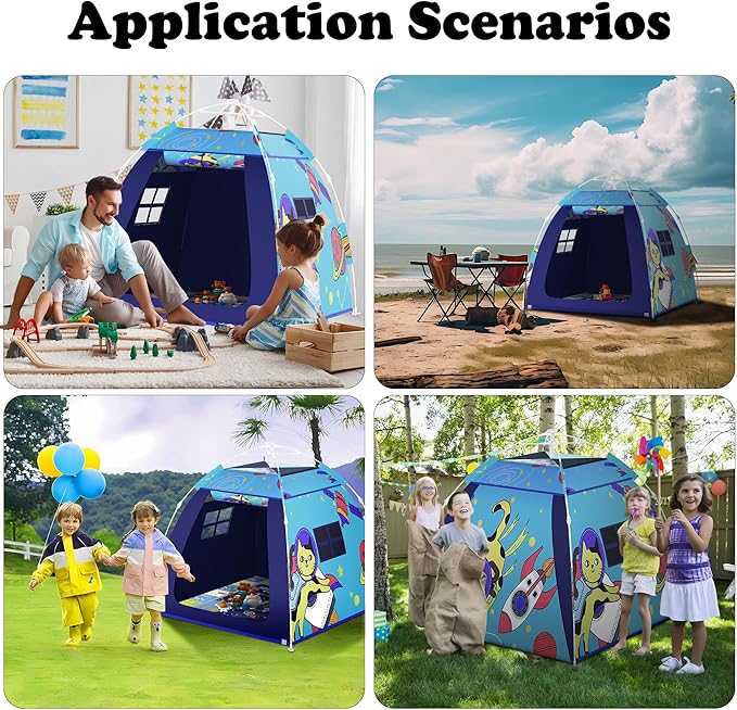 Outdoor Multi-Purpose Play House for Toddlers-Easy to Set up and Pop up Play Tent with Tunnel and Playhouse Kids Indoor Outdoor, Outdoor/Indoor Kid's Pop Up Play House, Gift for Toddlers(Cat)
