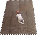 YIMINYUER® 20 Tiles (30cm×30cm×1cm Each Tile) Baby Soft Puzzle Play Mats, Kids Thick EVA Foam Floor, Toddlers & Children's Soft Interlocking Mat R06G301020