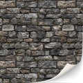 3 Sheets Self-Adhesive Wall Cladding for Dollhouse 1:12 Scale (Cottage 1)