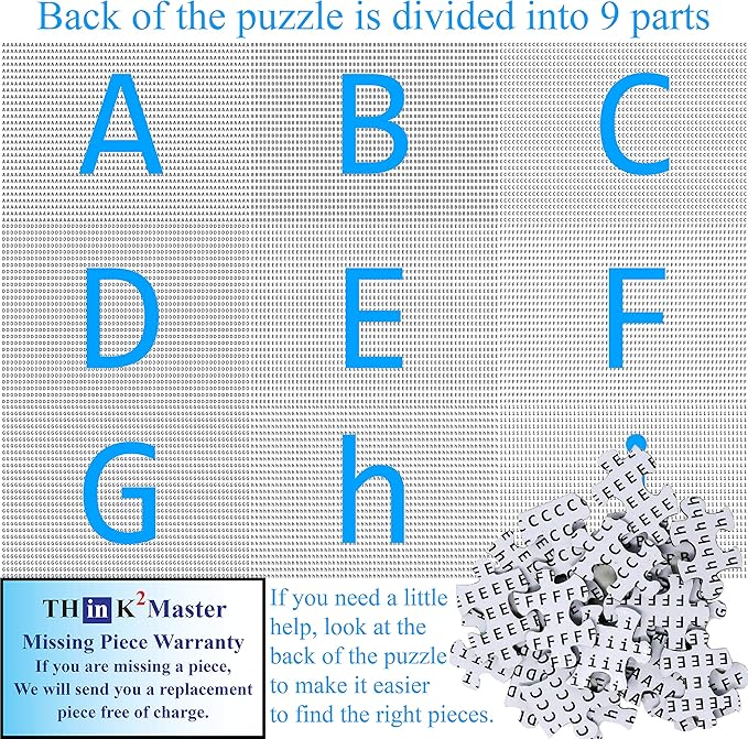 Think2Master Colorful Vintage USA National Parks 1000 Pieces Large Format Jigsaw Puzzle for Kids 12+, Teens, Adults & Families. Great Gift for People Interested in Traveling. Size: 26.8” X 18.9”